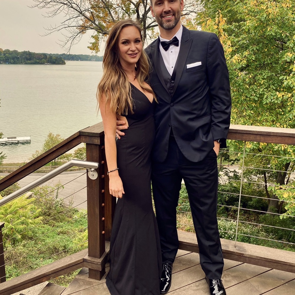 LuLus Black Gown